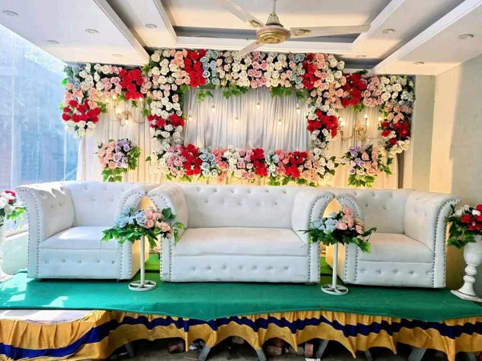 Wedding & Reception Stage